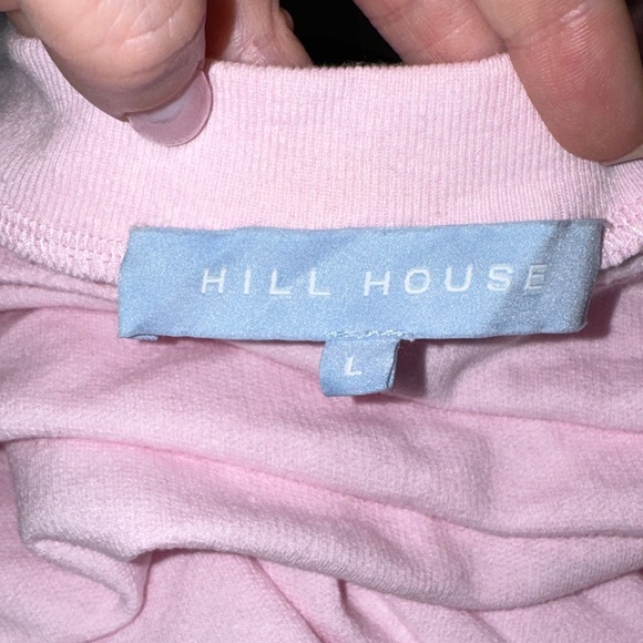 Hill House Pink Long Sleeve Sweatshirt with Logo - Picture 6 of 7